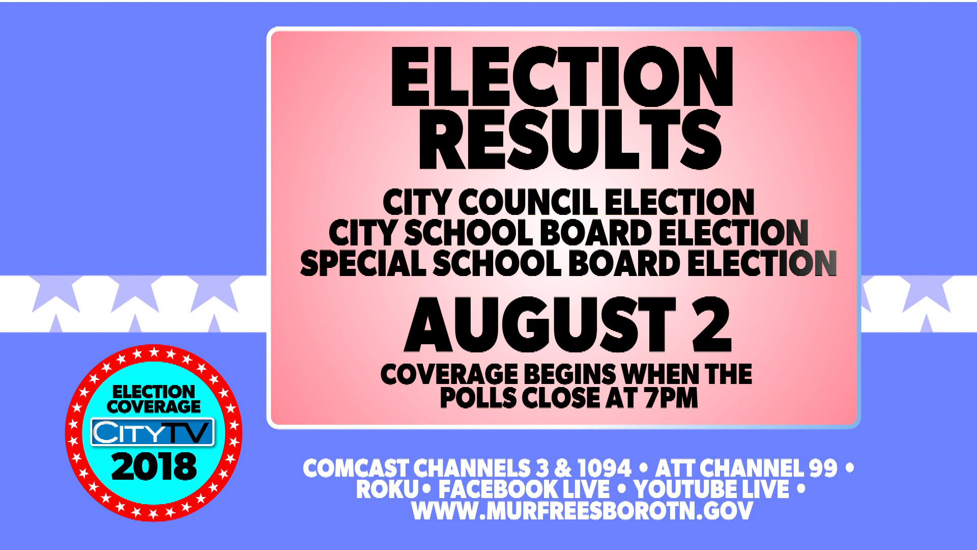 Thumbnail image for Election Day Coverage Promo