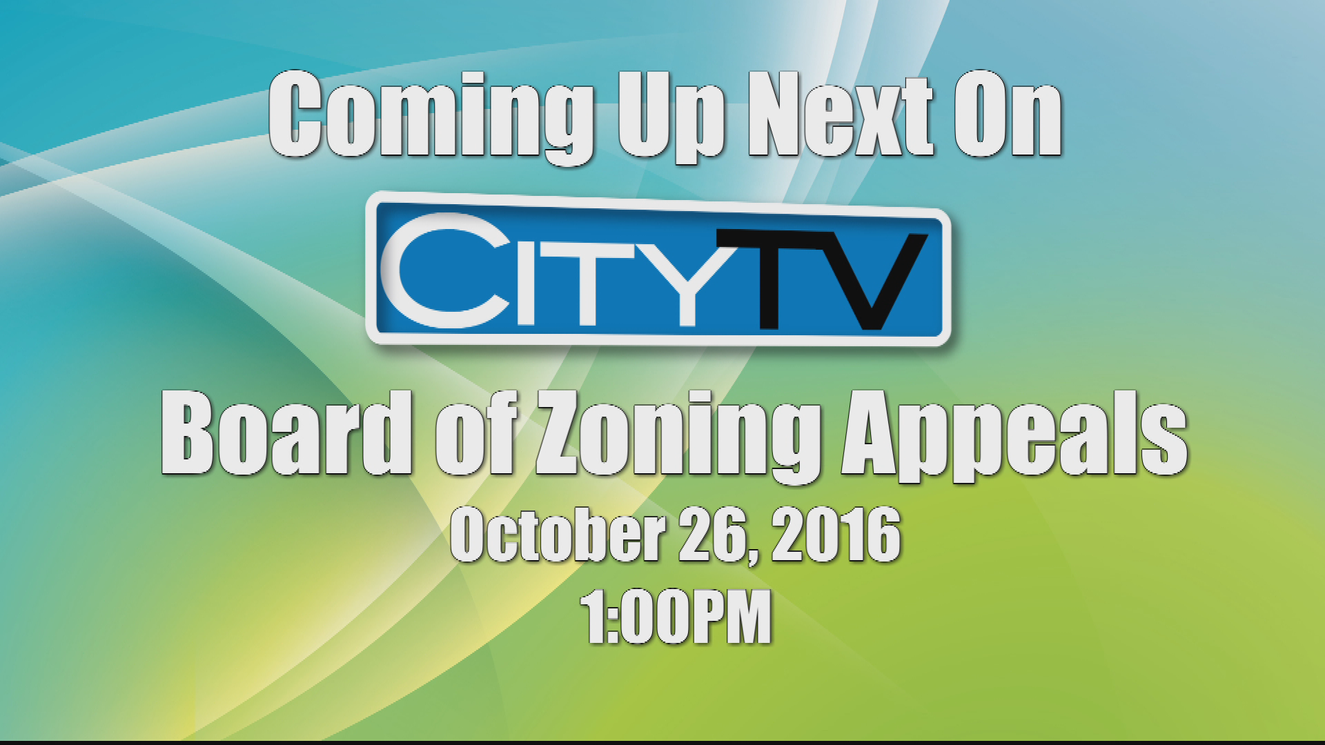 Thumbnail image for Board of Zoning Appeals (10/26)