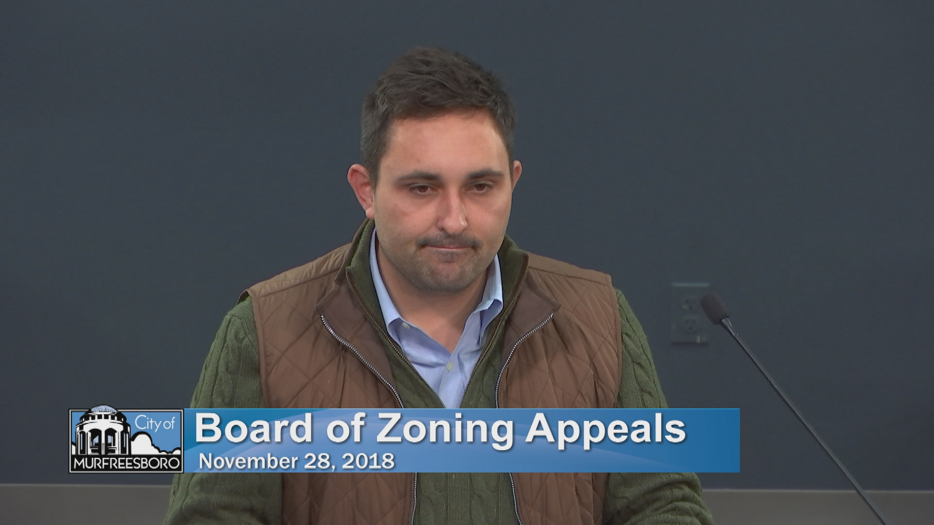 Thumbnail image for Board of Zoning Appeals (11/28)