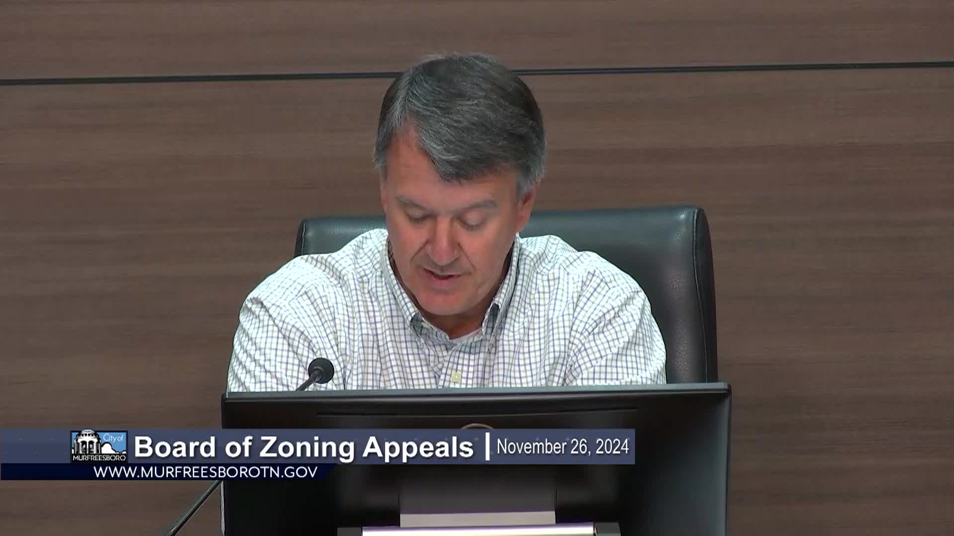 Thumbnail image for Board of Zoning (11/26/24) [cc]