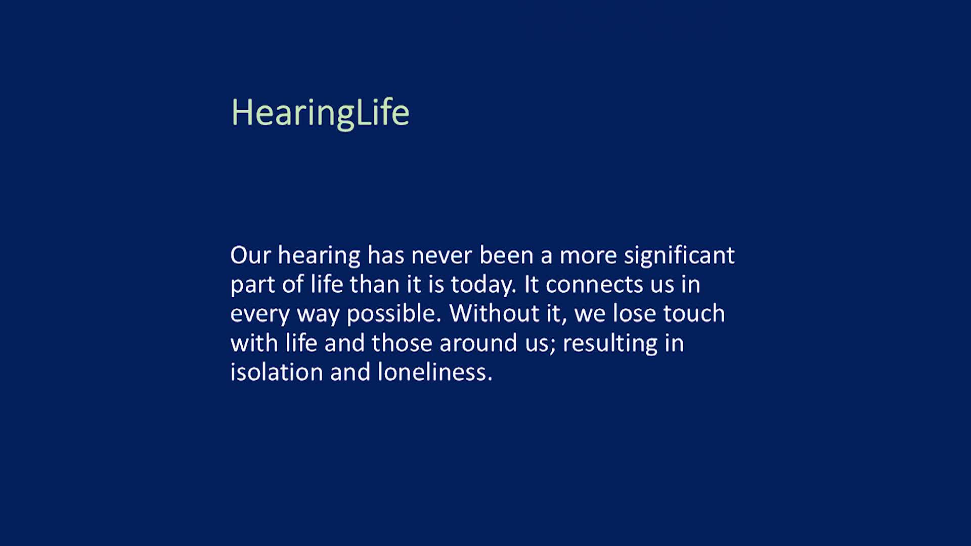 Thumbnail image for Hearing Loss