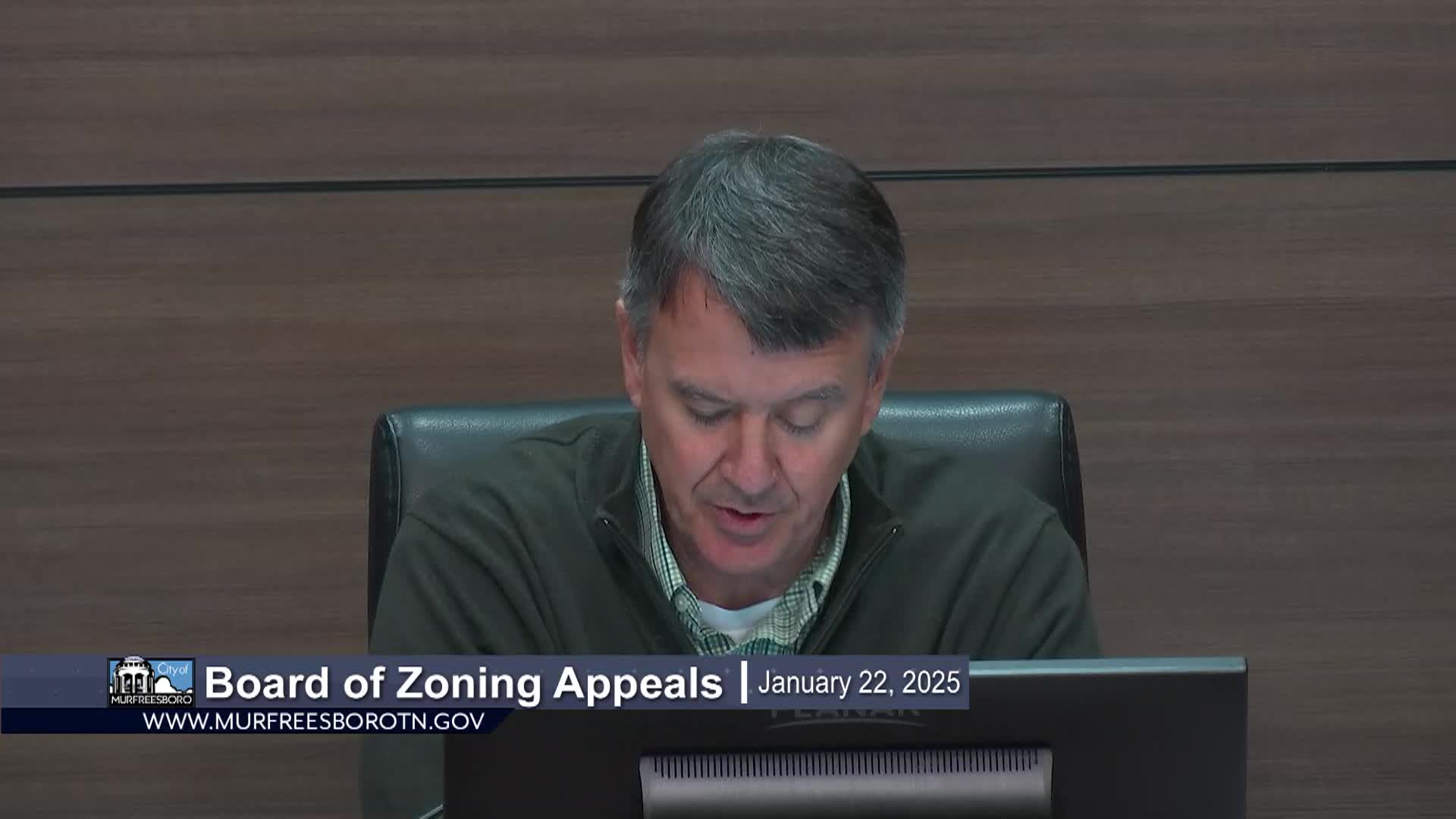 Thumbnail image for Board of Zoning (1/22/25) [cc]