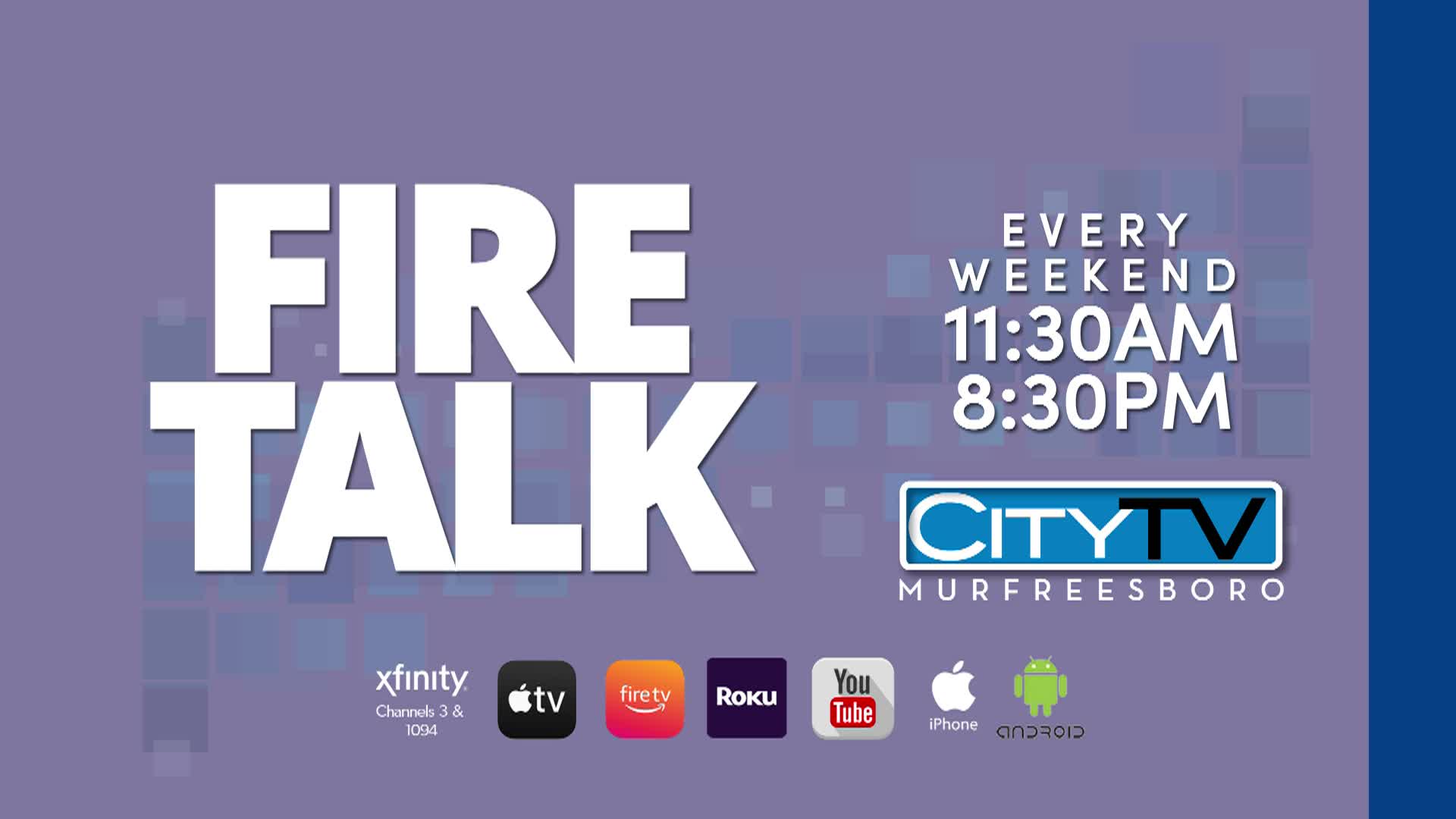 Thumbnail image for Fire Talk Promo