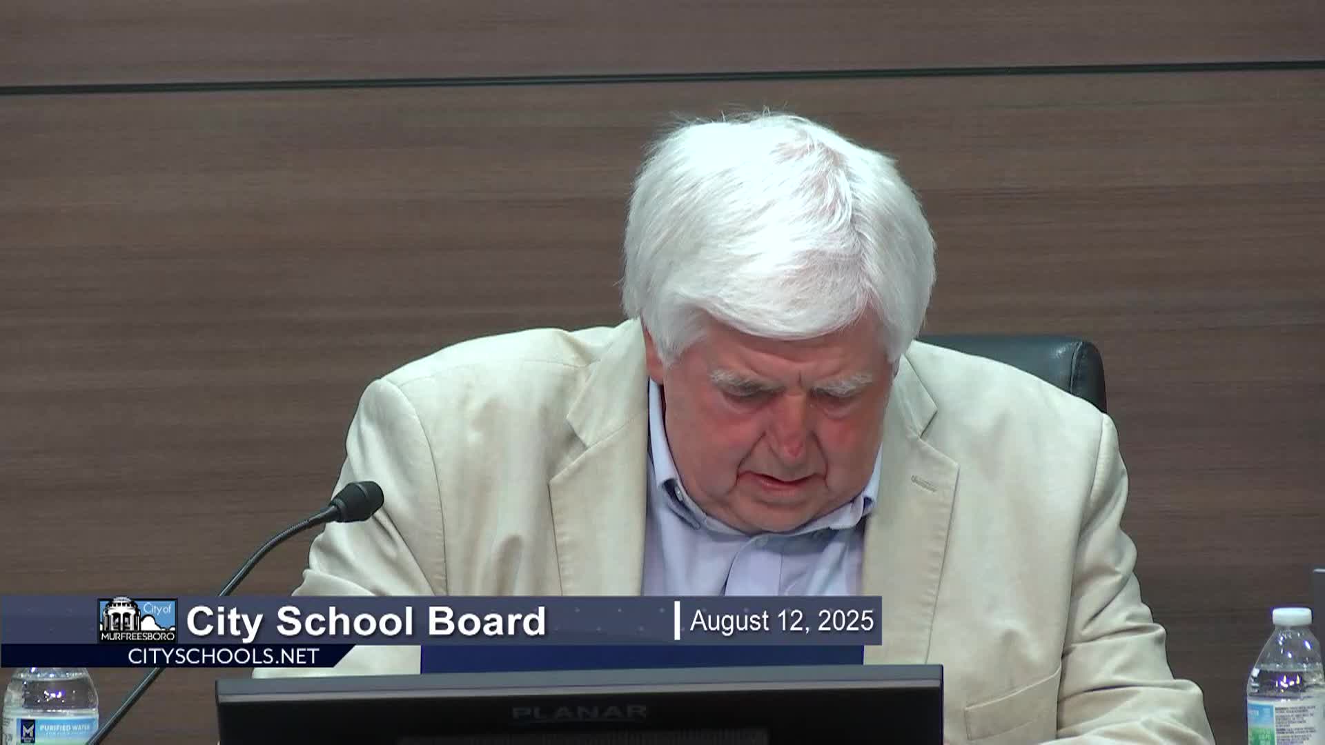 Thumbnail image for City School Board (8/12/25) [cc]