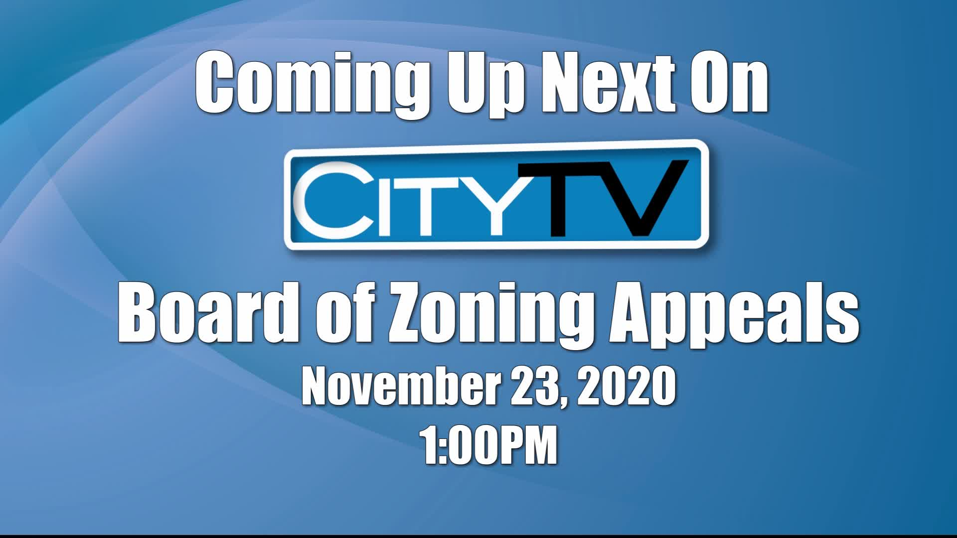 Thumbnail image for Board of Zoning Appeals (11/23)
