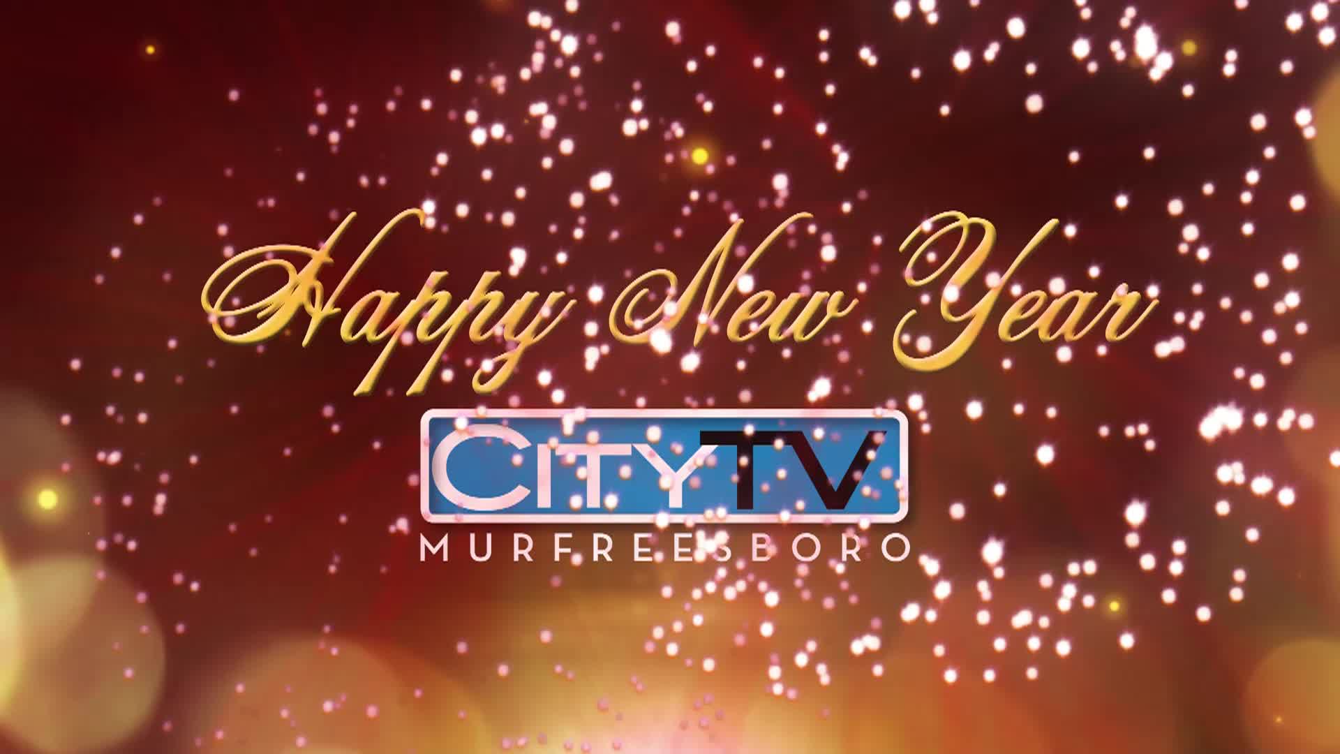 Happy New Year and CityTV logo