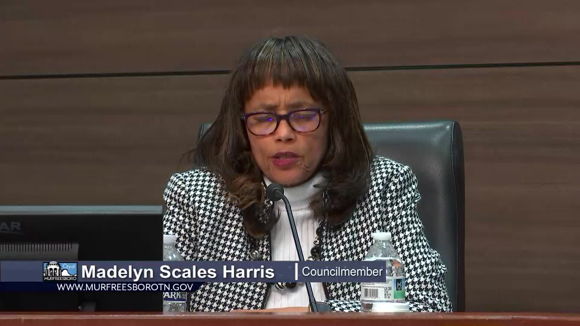 Council Member Madelyn Scales Harris