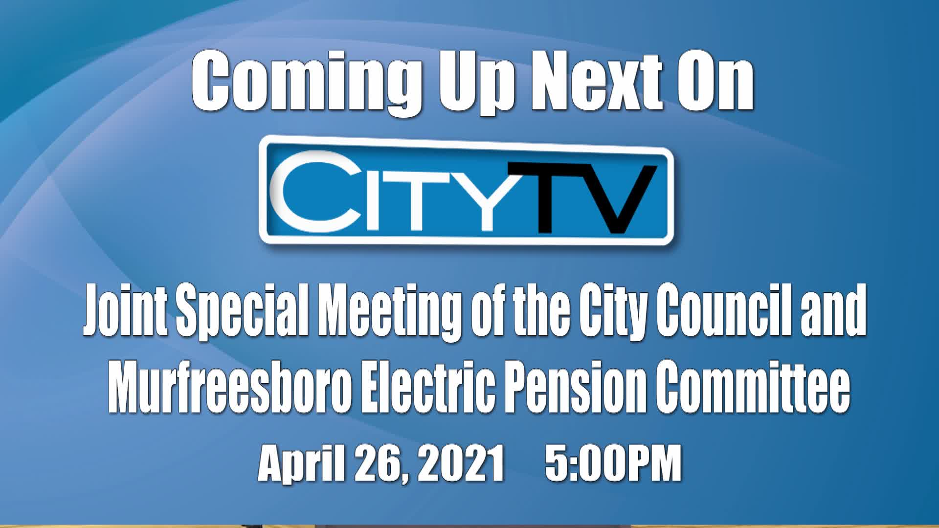 Thumbnail image for City Council/MED Pension (4/26/21)