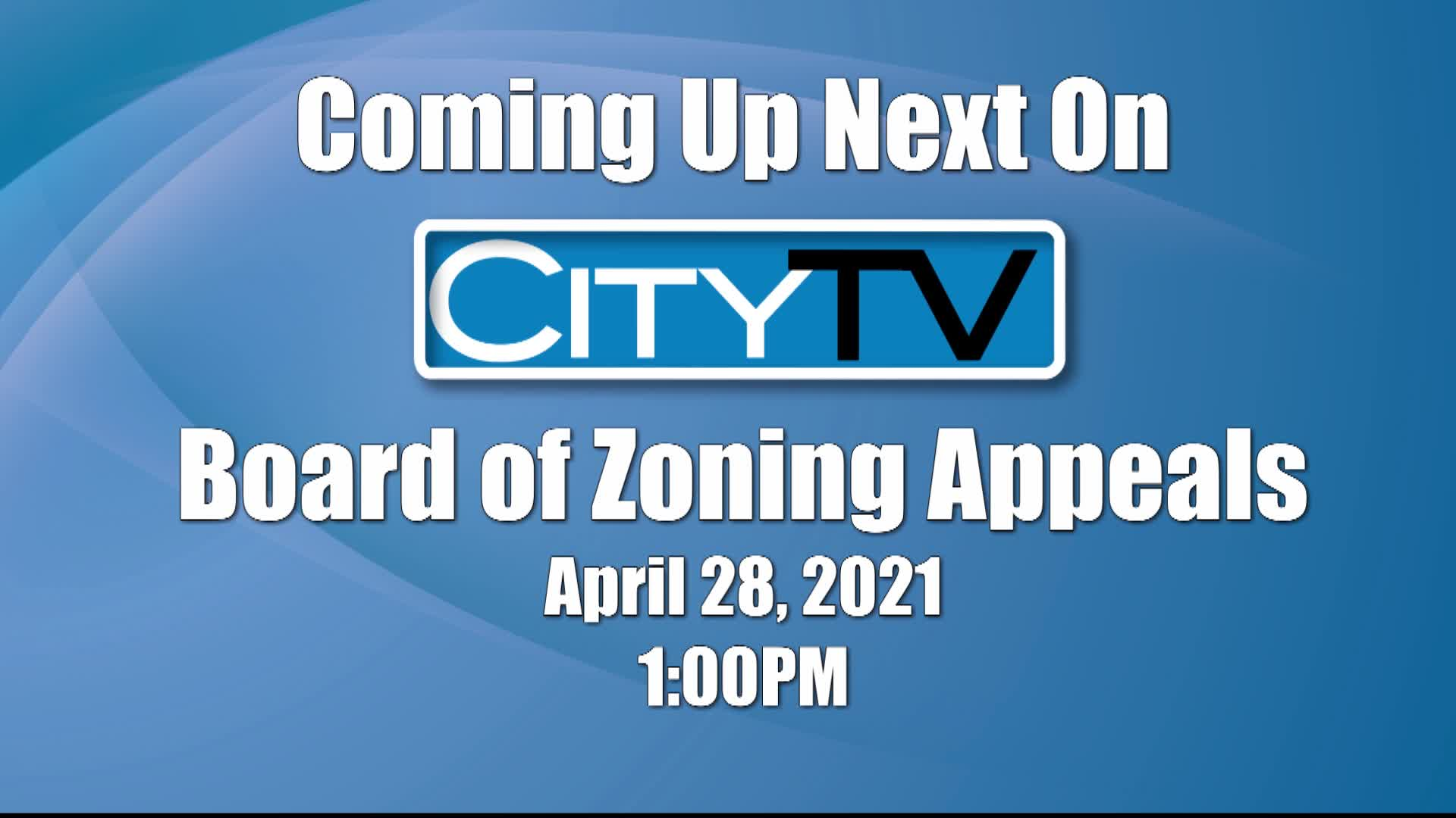 Thumbnail image for Board of Zoning Appeals (4/28/21)