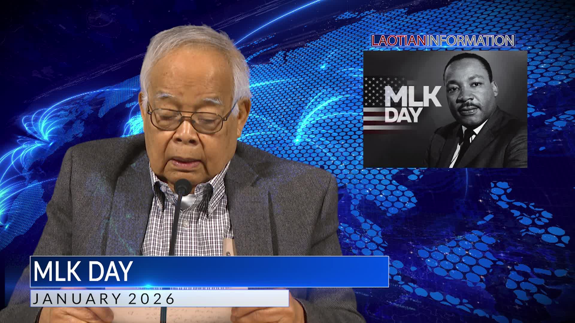 Host provides news information to the Laotian community