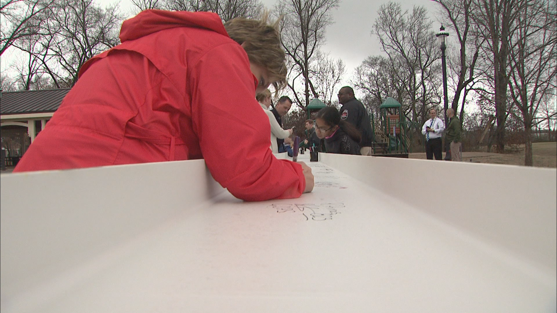 Thumbnail image for M'boro Police Department I Beam Signing