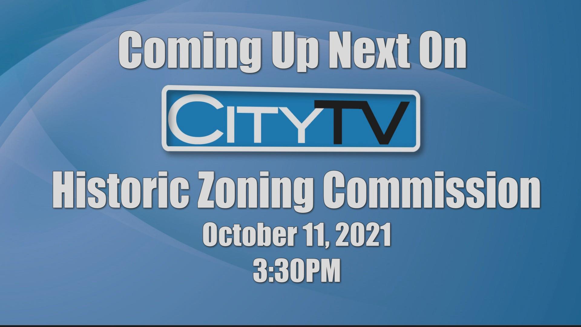 Thumbnail image for Historic Zoning (10/11/21)