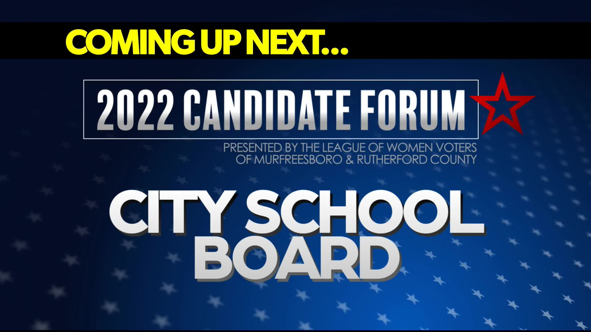 Thumbnail image for School Board Forum (6/7/22)