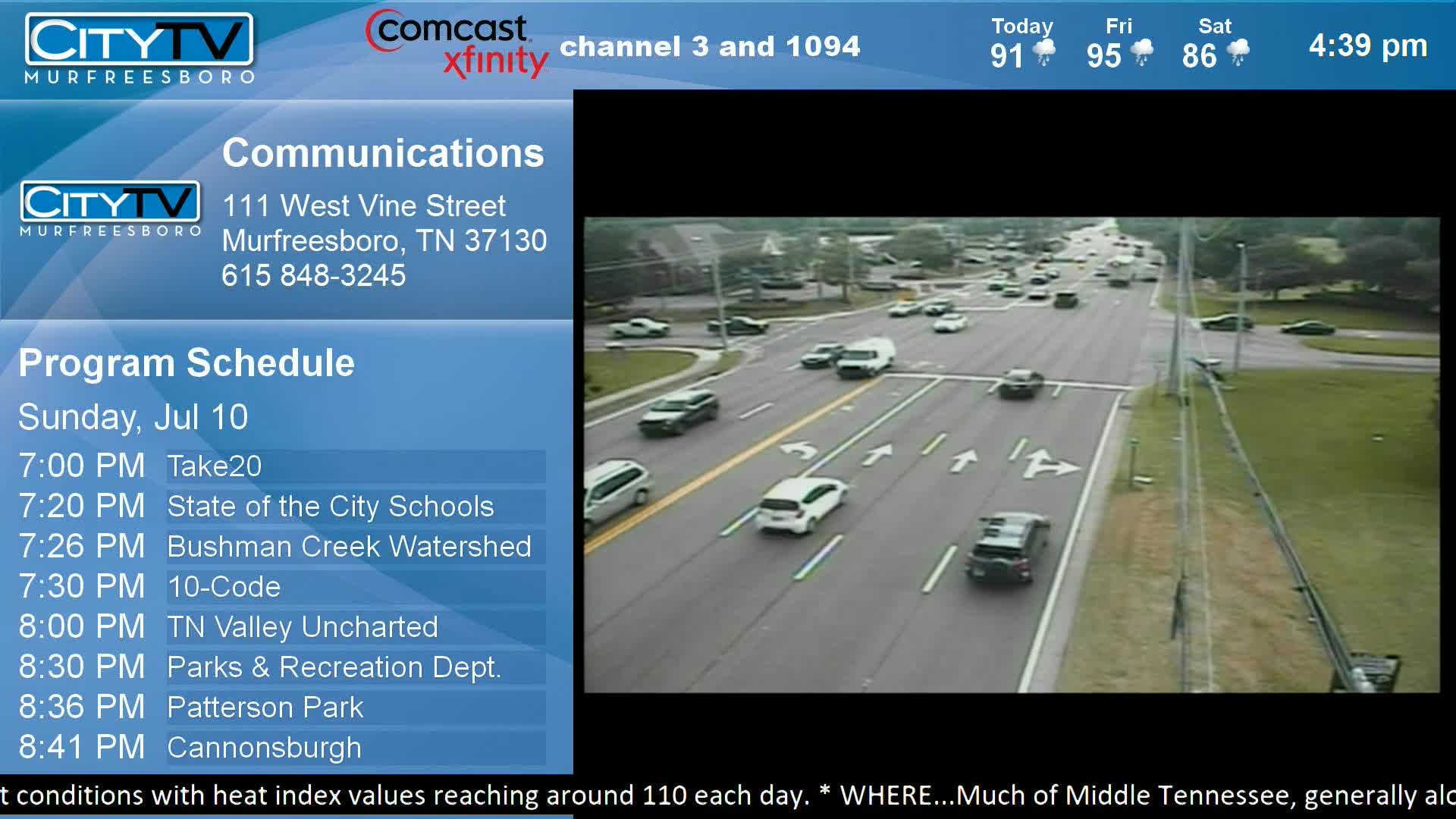 Thumbnail image for Traffic Information