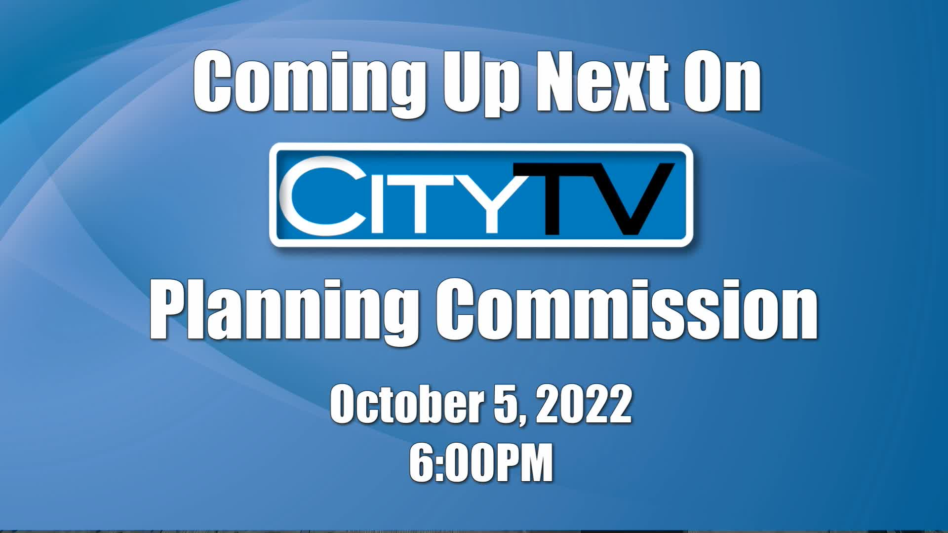 Thumbnail image for Planning Commission (10/5/22)