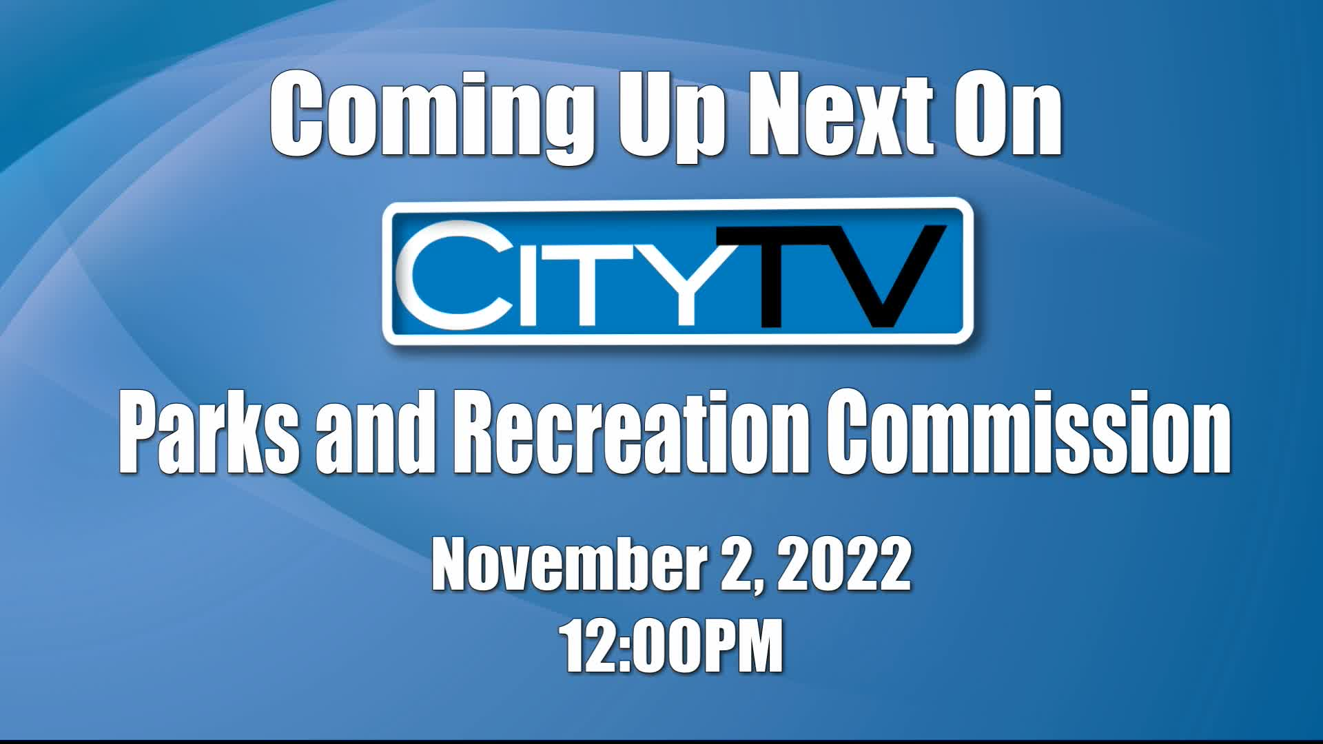 Thumbnail image for Parks and Recreation (11/2/22)