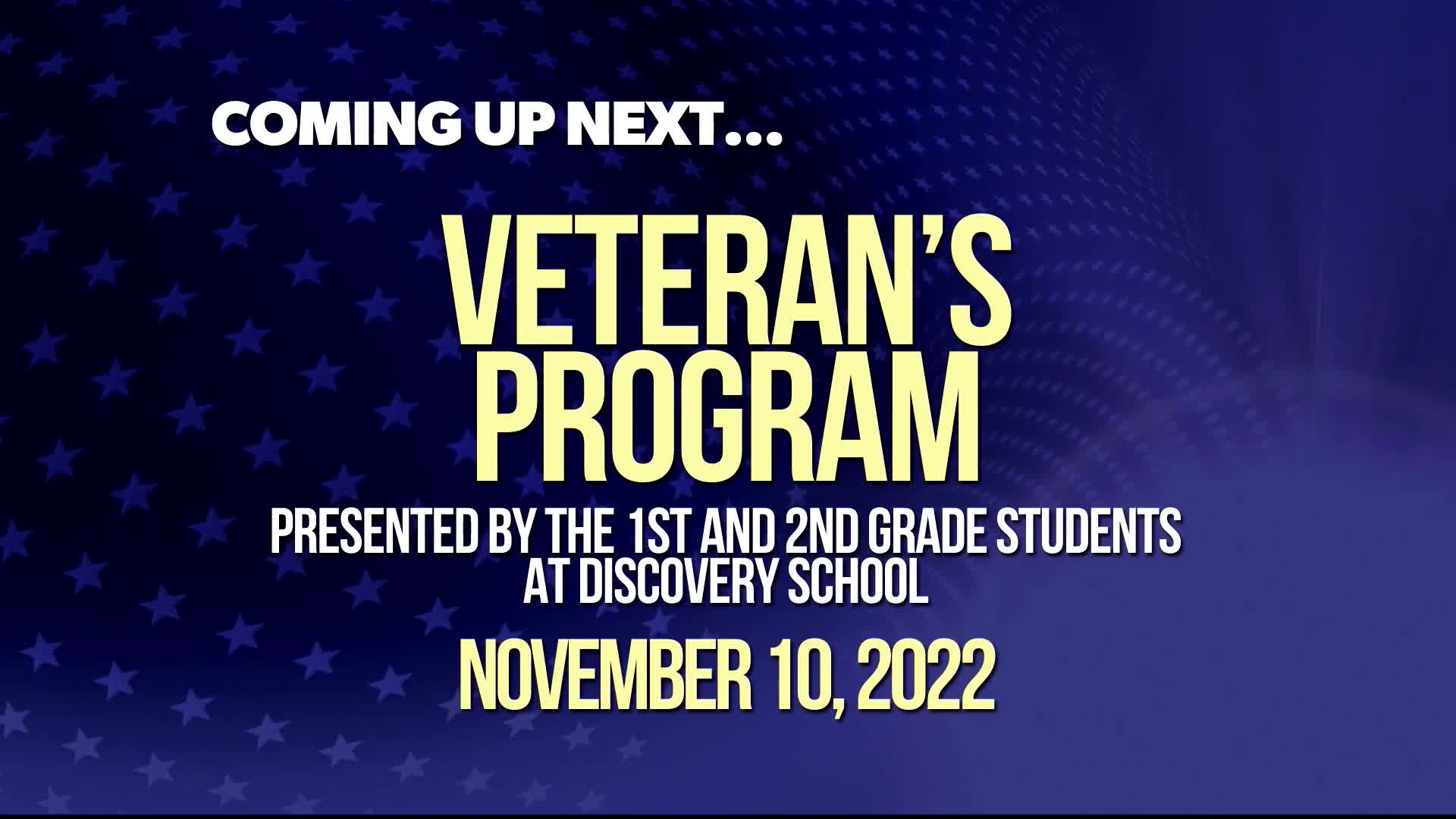 Thumbnail image for Veteran's Program (11/10/22)