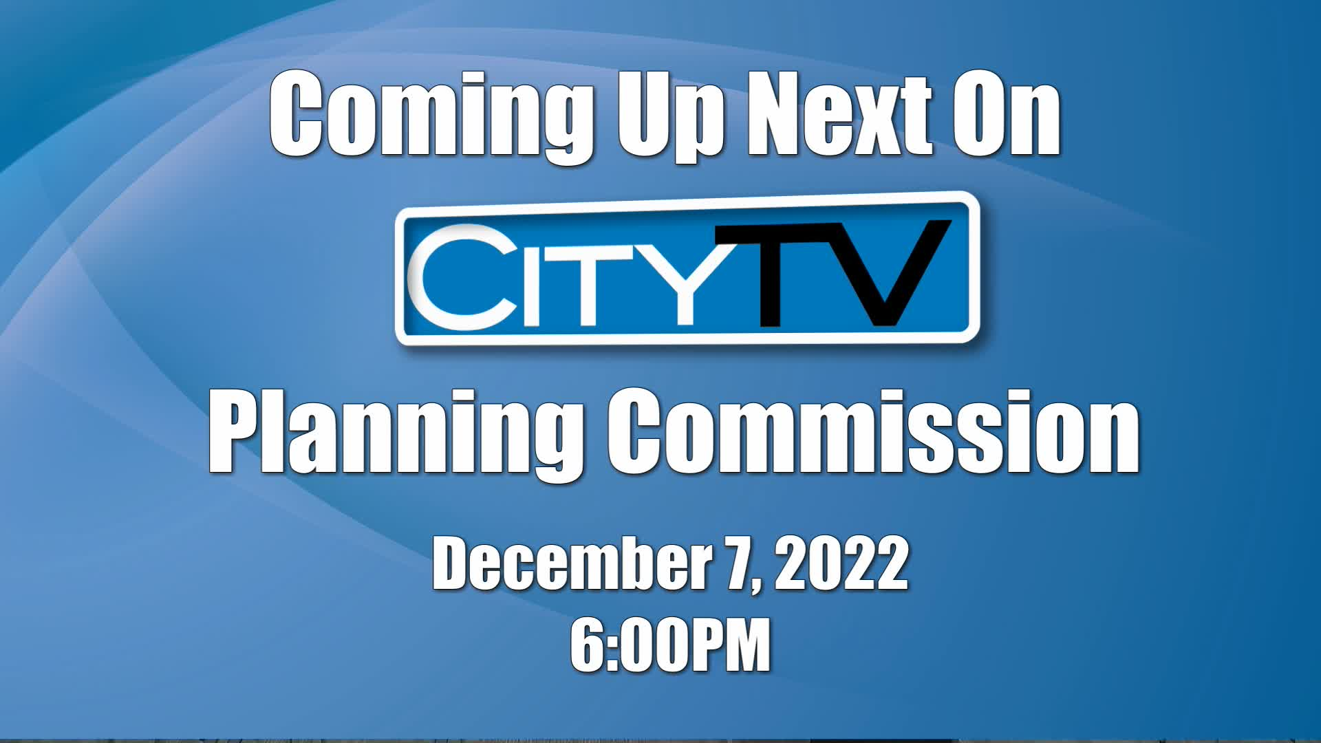 Thumbnail image for Planning Commission (12/7/22)
