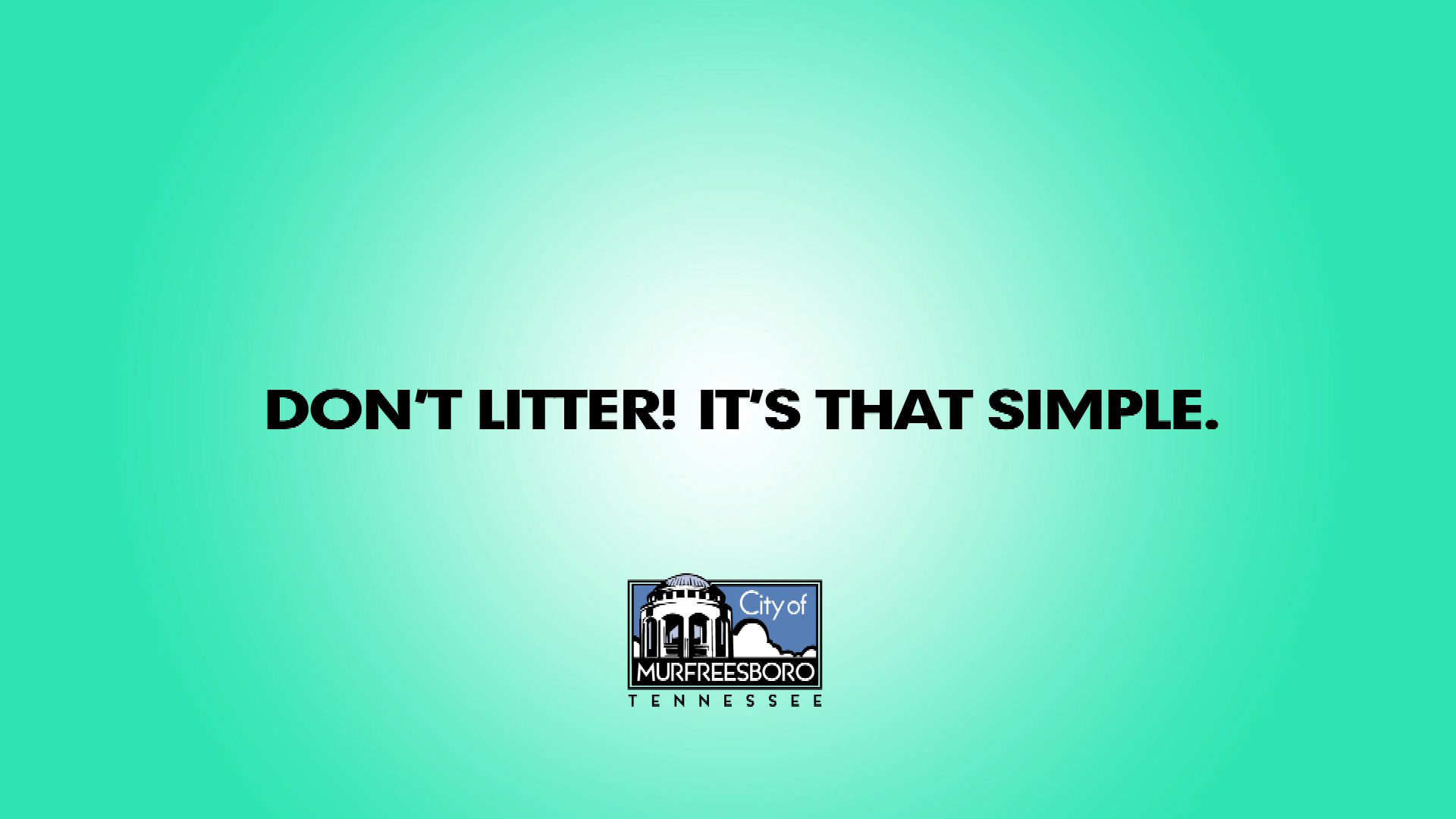 Thumbnail image for Don't Litter PSA
