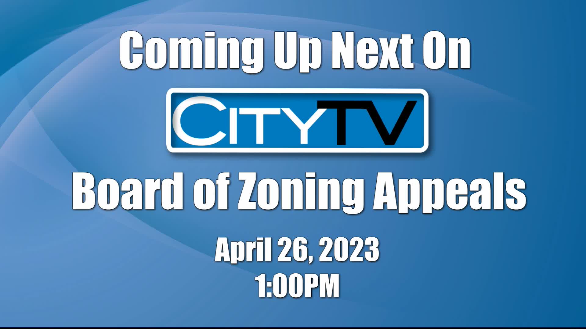Thumbnail image for Board of Zoning Appeals (4/26/23) [cc]