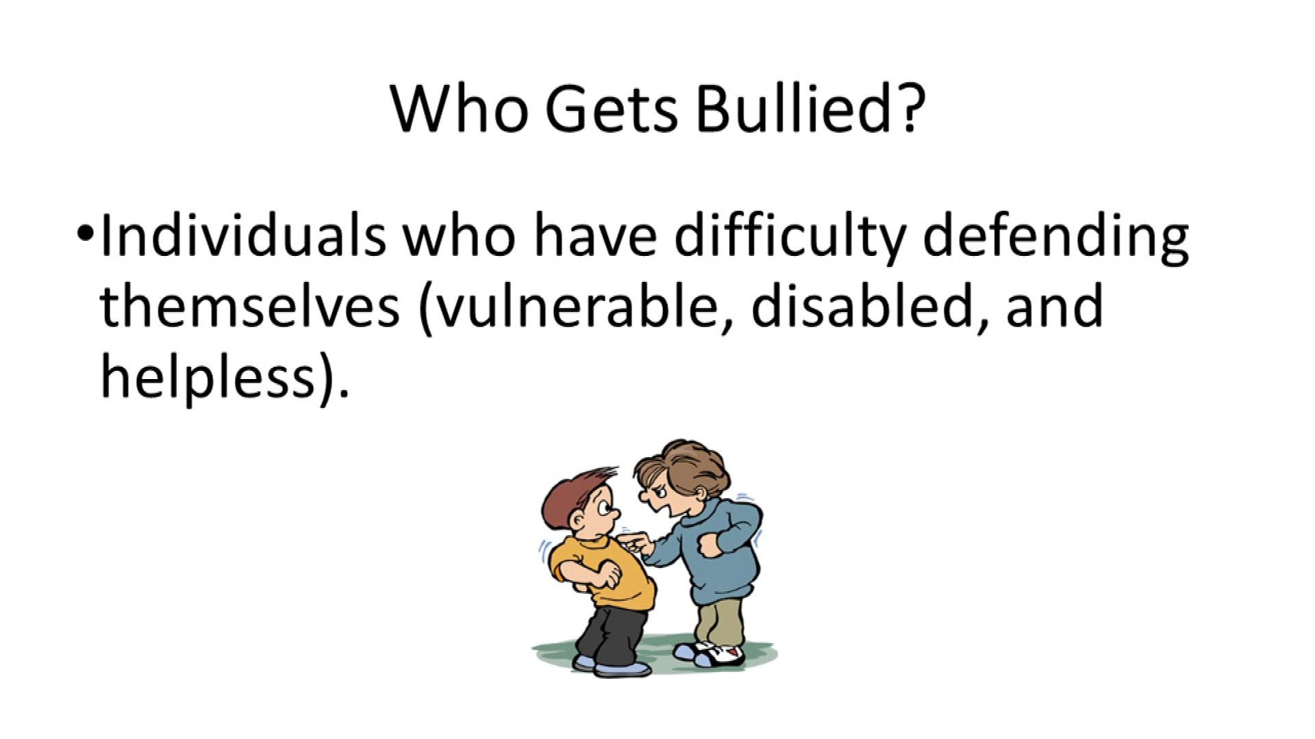 Thumbnail image for Senior Bullying