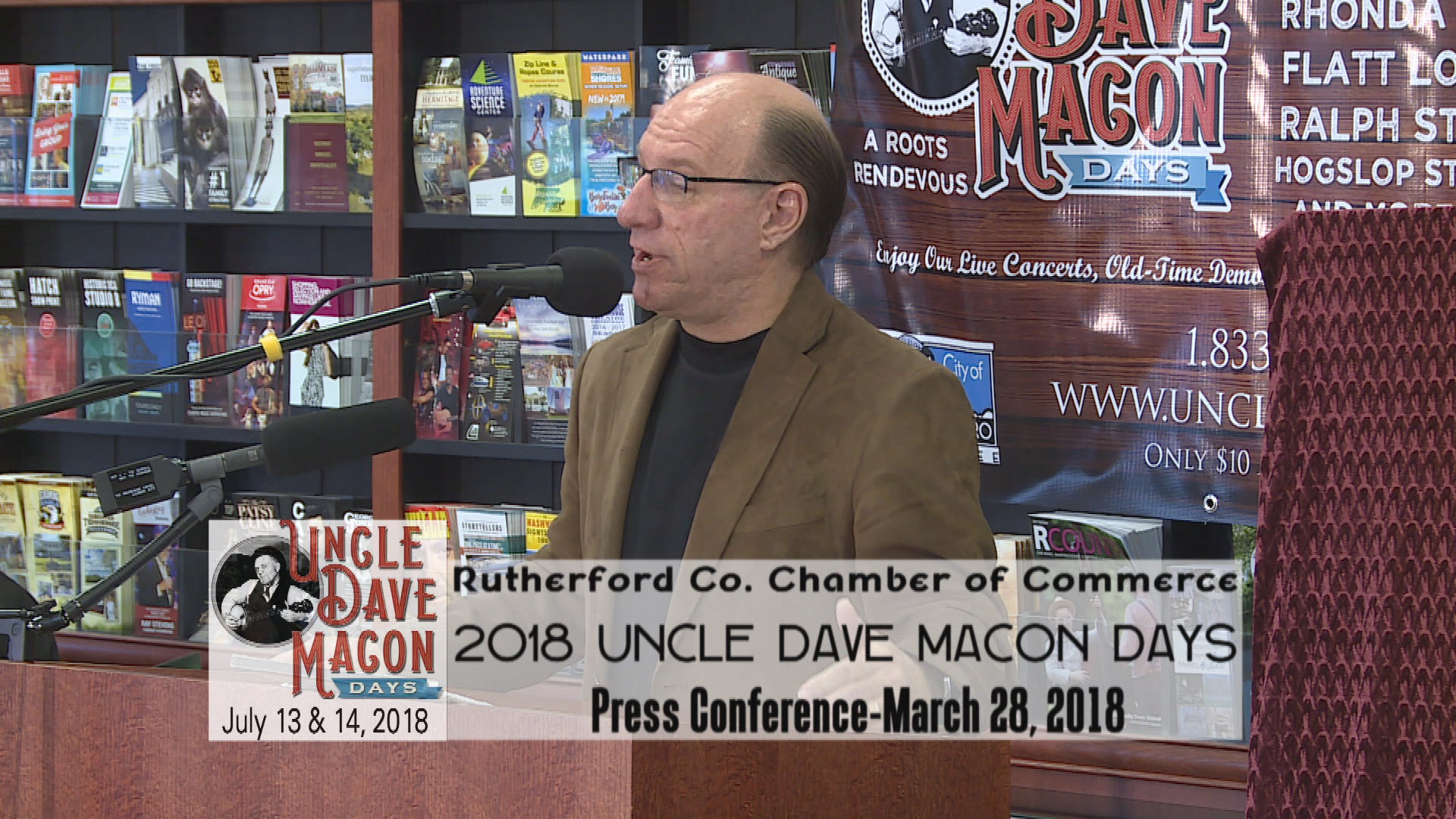Thumbnail image for 2018 Uncle Dave Macon Days Press Conference
