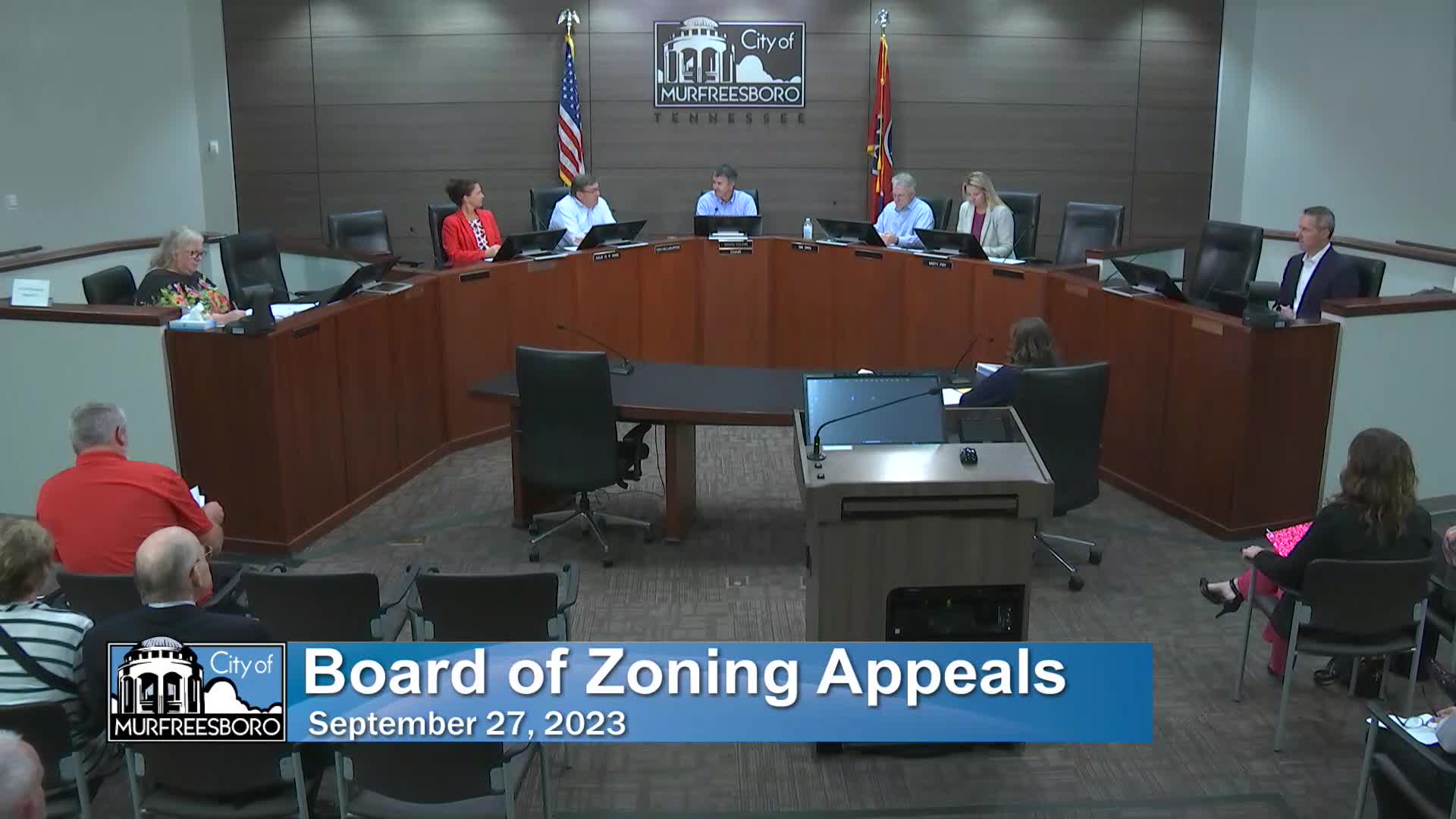 Thumbnail image for Board of Zoning Appeals (9/27/23) [cc]